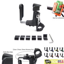 Motorcycle Handlebar Cup Holder Beverage Water Bottle Cage Mount Drink Bicycle G