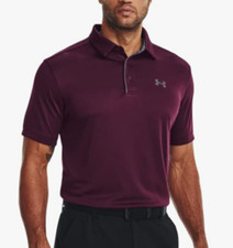 Under Armour Men's Tech Performance Loose-Fit Golf Polo Team Shirt XXL