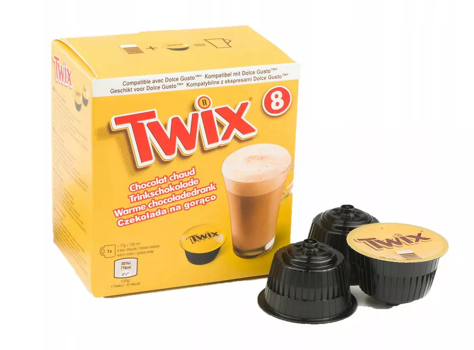 Boissons au Chocolat - Dolce Gusto Compatible - 24 Capsules - Mars, Twix,  Maltesers (8 chaque)