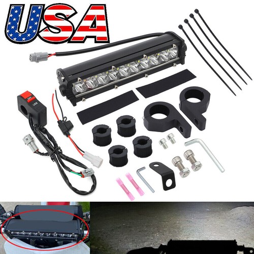 For Yamaha YZ250 YZ125F LED Headlight Light Bar Kit WR250 KLX140 CRF230F PitBike eBay