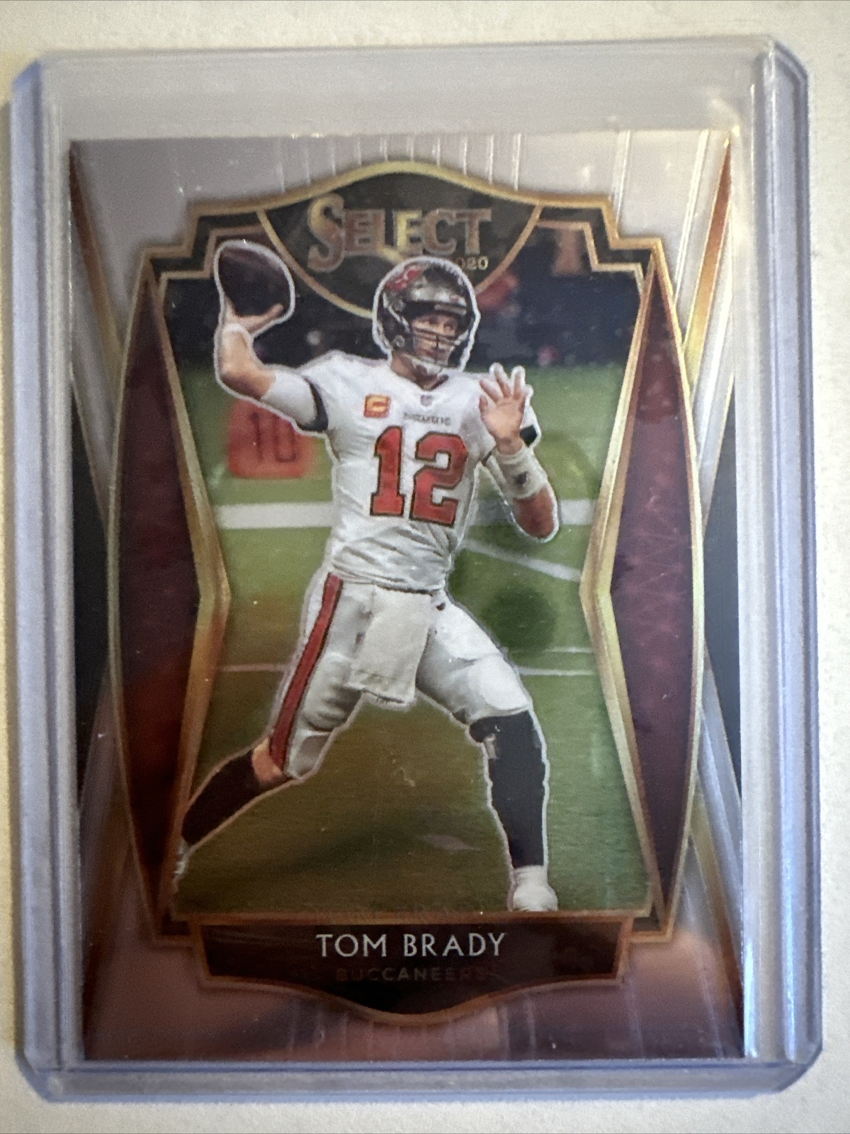 2020 Panini Select - Premier Level Silver Prizm #101 Tom Brady