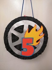 Hot Wheels  Pinata / Number 5 Pinata  Size 30cm  (Don't Postage To Belfast  )