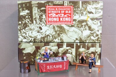 King & Country HK113M 1&2 Straßen Von Alt-Hongkong Dai Pai Dong Noodle Bar