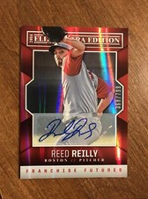 Reed Reilly 2014 Elite Franchise Futures Red Auto #14 Red Sox Cal Poly /799