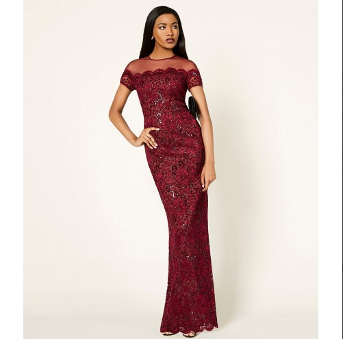long dark green lace dresses Dark Romance Lace Tiered Maxi Dress (Hunter Green) main image 0