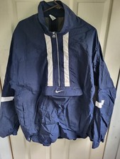 Vintage Nike Windbreaker Jacket Half Zip Mens XL some discoloration on the...