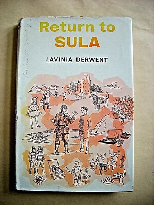 Lavinia Derwent--RETURN TO SULA 1st UK ed 1st ptg HCDJ 1971 Signed