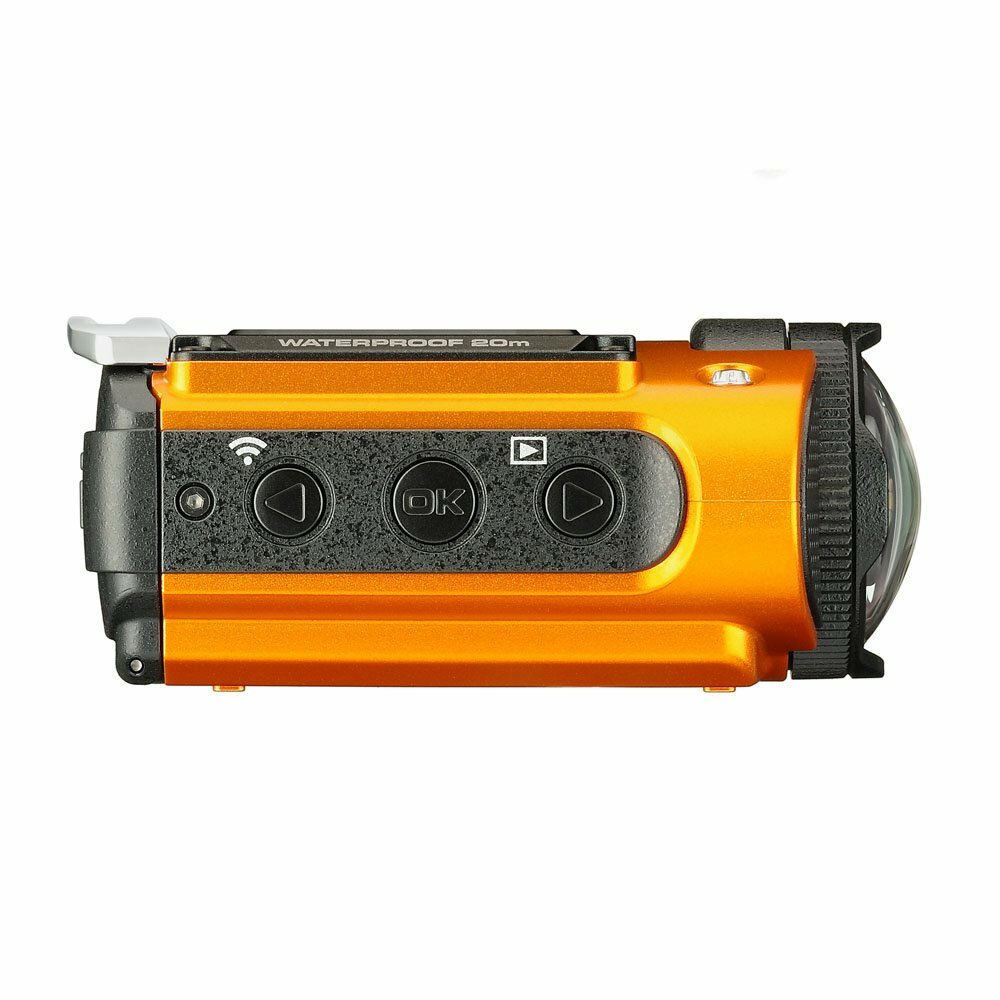 RICOH Waterproof Action Camera WG-M2 Orange F/S [from Japan] | eBay