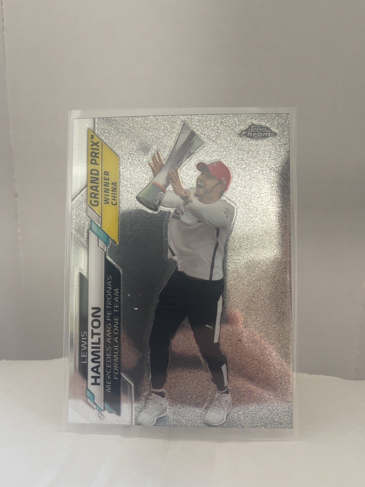 2020 Topps Chrome Formula 1 - Grand Prix Winners #135 Lewis Hamilton