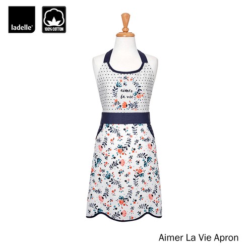 Aimer La Vie Cotton Kitchen Range by Ladelle - Apron, Mitten, Tea Towel Choice - Picture 3 of 10