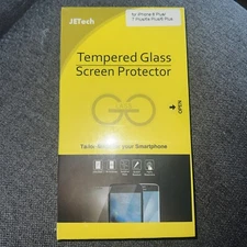 JETech Tempered Glass Screen Protector X3  for 5.5” Apple  iPhone 7 & 8 Plus