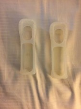 Official Original Nintendo Wii Brand Gel Skin Remote Covers Lot of 2