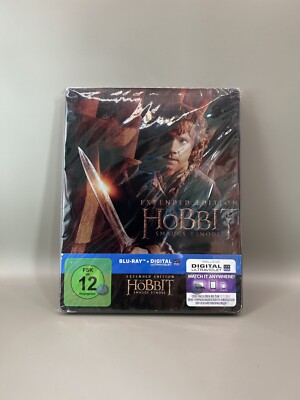 Der Hobbit: Smaugs Einöde [Steelbook, Extended Edition, 3 Discs] Neu TOP