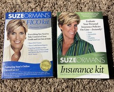 New Sealed Suze Orman  s Fico Kit, Insurance Kit Personal Finances Infovault