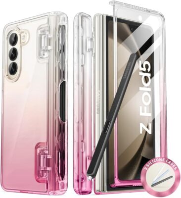 For Samsung Galaxy Z Fold5, i-Blason Cosmo Pen Holder Case Stylish Screen Cover