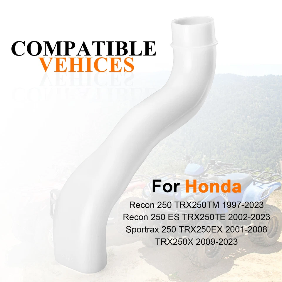 17259-HM8-B40 17259-HM8-000 Conducto de admisión para Honda TRX250X 2009-2022 2023 Foto 4 de 4