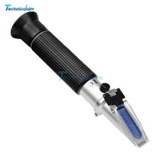 0-100 Salinity Aquarium ATC Refractometer 1000-1,070SG Seawater Salinometer-