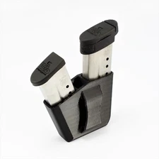 DOUBLE MAG POUCH FOR S&W M&P SHIELD 9/40 - LH SHOOTER - For Belts Up To 1.5" 