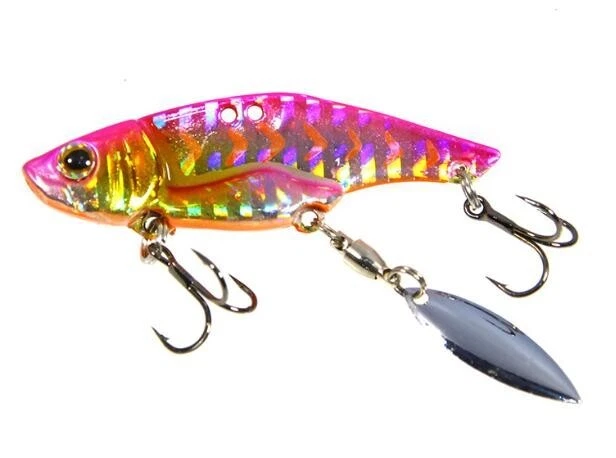 8PCS Metal Fishing Lure VIB Spinner Hard Swimbaits Artificial Saltwater Trolling - Image 4 of 4