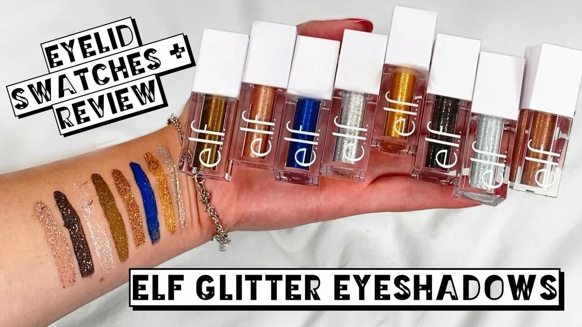 ELF Liquid Glitter Eyeshadow Choose Your Shade