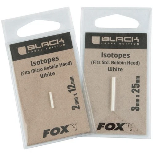 Fox Black Label Slik Bobbin Indicator Isotopes *All Sizes* NEW Carp Fishing