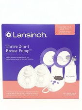Lansinoh Thrive 2-in-1 Breast Pump - 2-in-1 Hybrid Pump and Accessories NIB