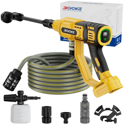 #ad Cordless Pressure Washer Portable Handheld 700 PSI 6 in 1 Nozzle DEWALT 18 20V $104.99