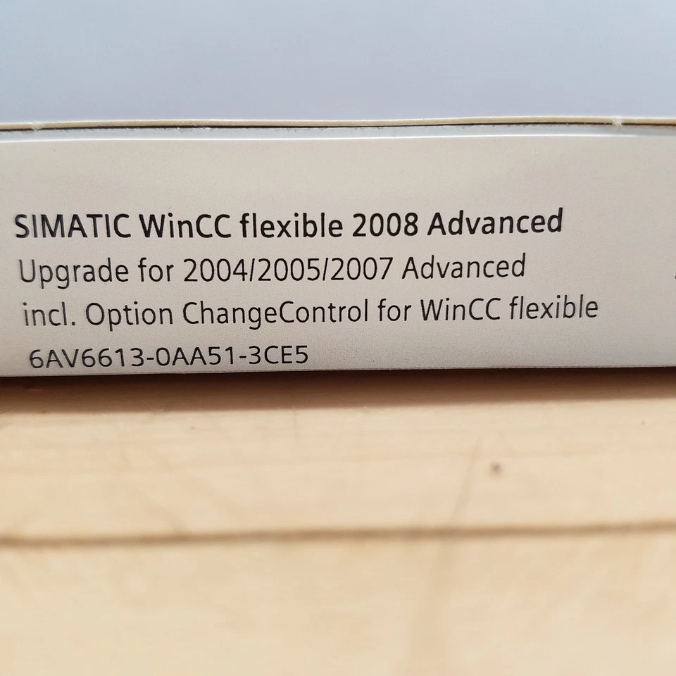 Siemens 6AV6613-0AA51-3CE5 Simatic WinCC flexibel 2008 Advanced Software Upgrade - Bild 2 von 4