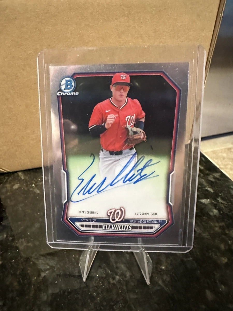 Bowman Washington Nationals Baseball Autographed Sports Trading