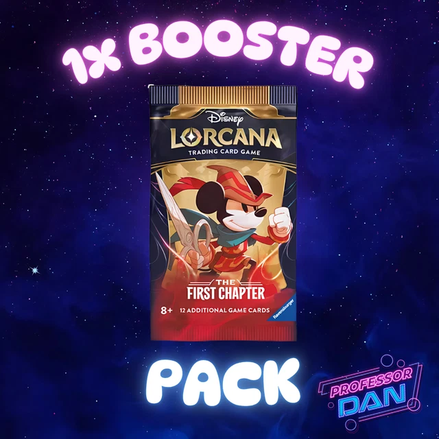 Disney Lorcana First Chapter Trading Card Game - 1x Booster Pack - eBay Live