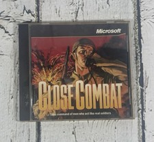 Close Combat Microsoft - Army Battle War Windows PC CD-ROM Computer Game