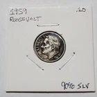 1959 Roosevelt Dime - 90% Silver - **Free Shipping**