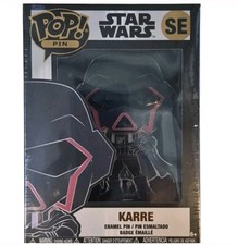Funko × Star Wars POP PIN Karre Enamel Pin with Black and Red.