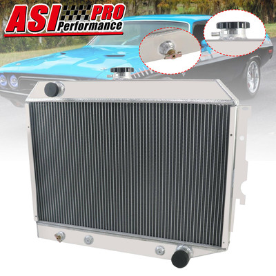 3 Row Radiator Fits 68-73 DODGE CORONET CHALLENGER/1970-73 PLYMOUTH BARRACUDA