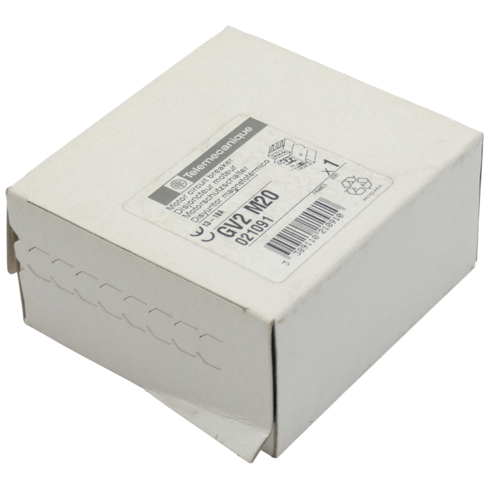 Telemecanique GV2 M20 Motorschutzschalter / Motor protection switch -sealed-