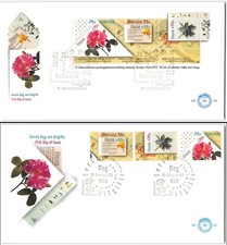 Netherlands #B35-37A 2 FDC s 1983