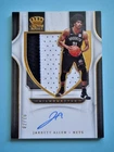 2019/20 Crown Royale Jarrett Allen Silhouettes Auto Jumbo Patch Gold #02/10