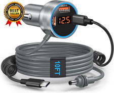 Starlink Mini Cable 10FT, 4 In1 Starlink Mini Car Charger 12V DC Power Cable 60