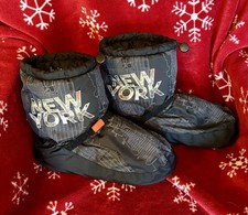 Bloch Lina Max Dance Boots Ballet Warm Up Size L Black Grey New York Barely Worn