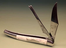 IMPERIAL Prov RI USA Pearl 4.25" Folding Fish Pocket Knife Great Snap