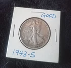 1943-S Walking Liberty Half Dollar