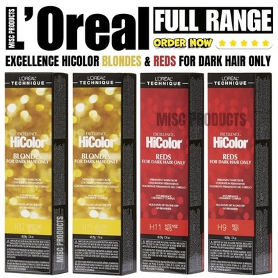 L'Oreal Excellence Permanente Haarfarbe für dunkles Haar Vollsortiment Kostenlose Lieferung