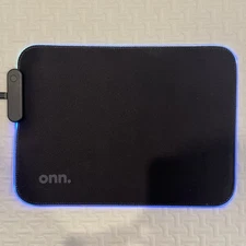 onn Gaming LED Mouse Pad