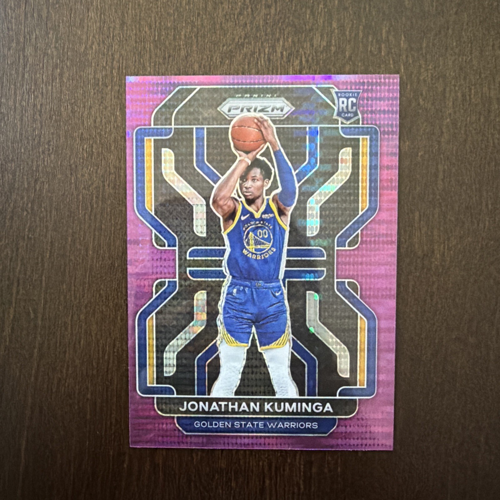 2021 Prizm Purple Pulsar JONATHAN KUMINGA RC /35 #307 WARRIORS