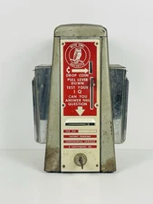 Vintage 1940s/50s Wise Owl Quizette Coin-Op IQ Tester Continental Service