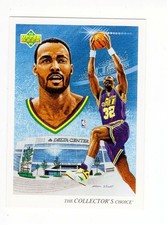 1992 Upper Deck Karl Malone (HOF) #44 Utah Jazz Free Shipping