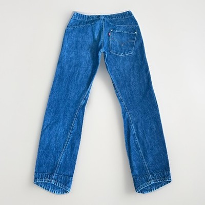 Levi s Engineered Twist Twister Vintage Y2K Jeans Blau Denim Gr. 28x30