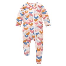 Rayon Made from Footie Pajamas, Baby Boy Girl Sleep 'N Play, Zip Front Footed...