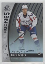 2017-18 SP Game Used Authentic Rookies Rainbow 127/223 Riley Barber #131 0b3