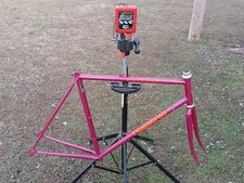 NOS Frameset Bikerider Trialum 80° Stamped Campagnolo & Cinelli